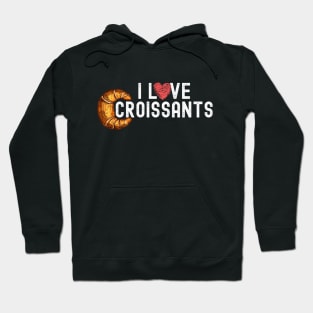 I Love Croissants Hoodie